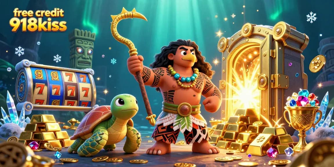 Engage with free credit 918kiss to try your luck at exciting slot games filled with treasures.