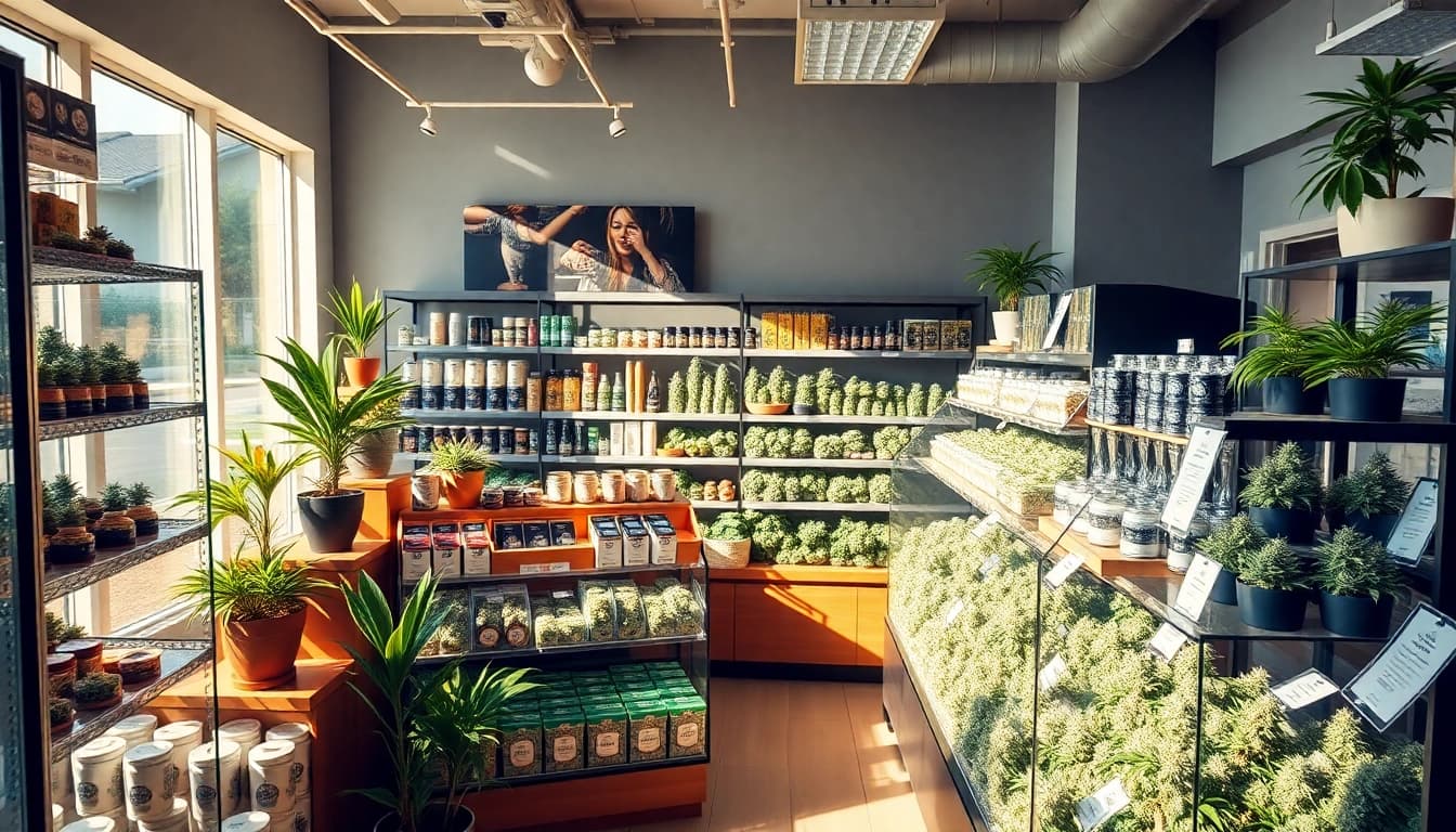 Engage with professionals buying weed online in a cozy cannabis dispensary atmosphere.