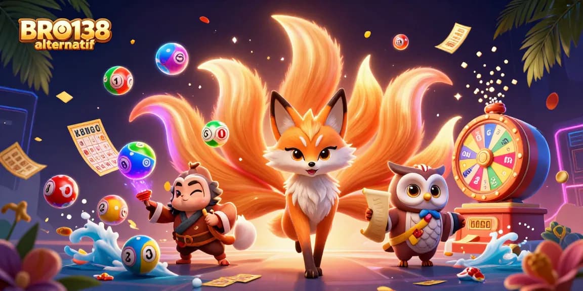 Engage with BRO138 alternatif for an exciting lottery experience featuring vibrant gaming elements.