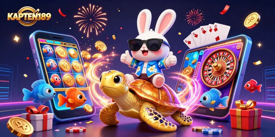 KAPTEN189 menawarkan pengalaman bermain slot online terbaik dengan ilustrasi 3D menarik.