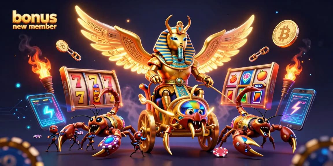 Menangkan bonus new member dengan kasino bergengsi di ilustrasi digital yang memikat.