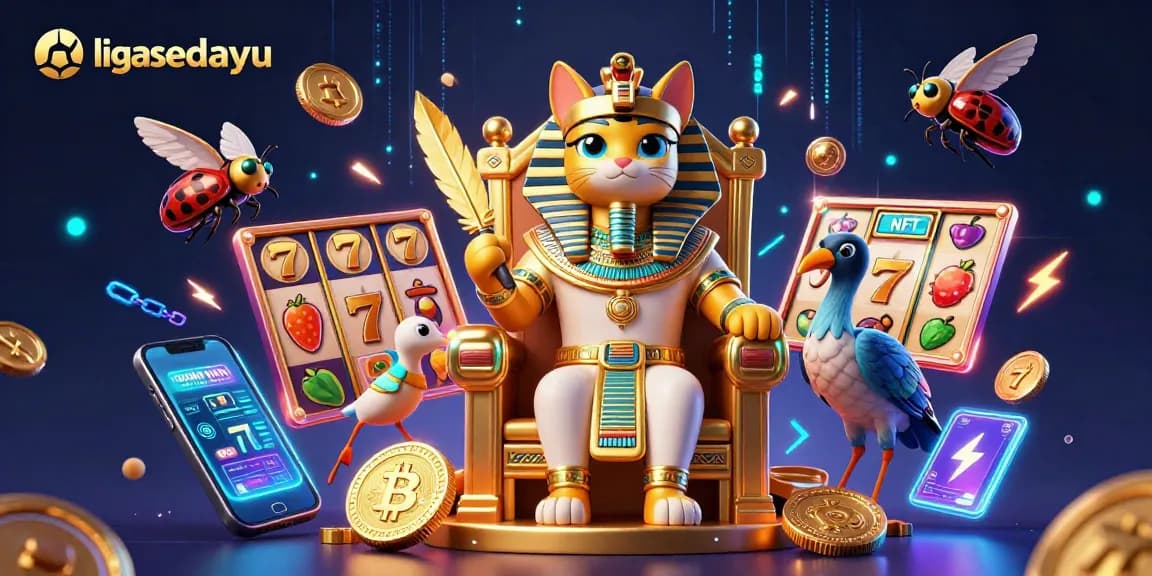 Experience thrilling gameplay with ligasedayu's immersive mobile casino features, including vibrant slot elements.