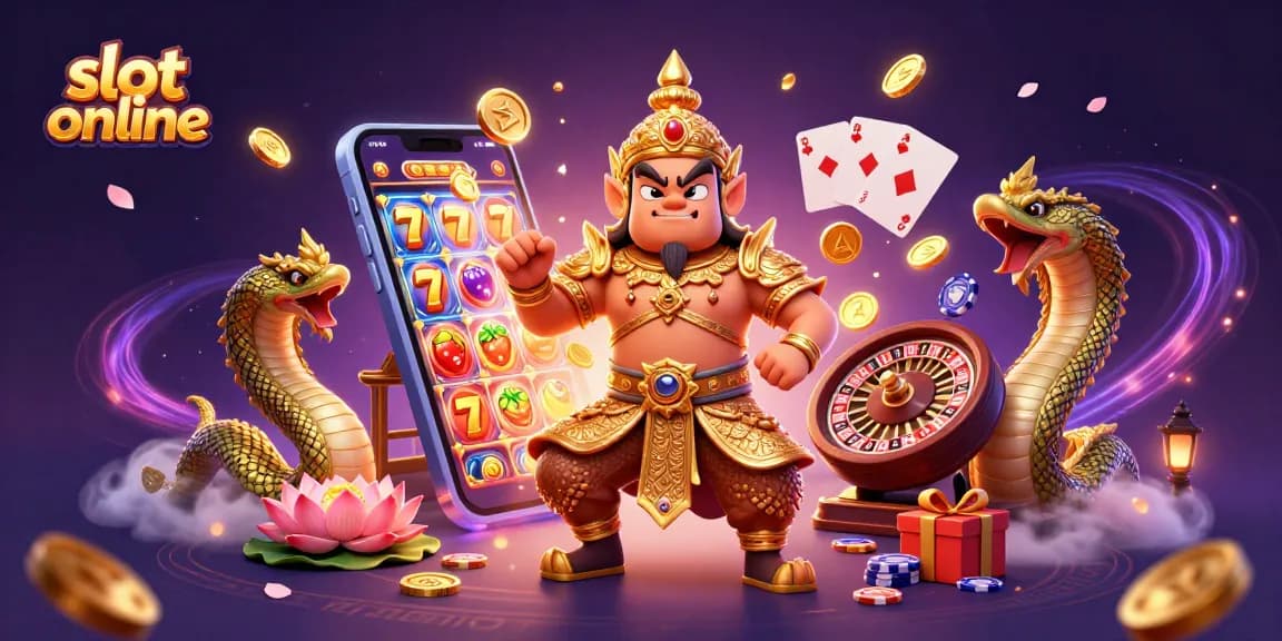 Experience thrilling gameplay with slot online as golden coins and plenty of excitement emerge!