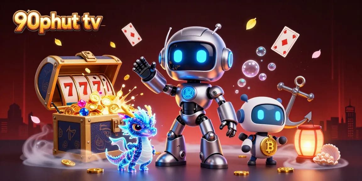 Experience seamless betting action with 90phut tv, vibrant colors, and dynamic casino elements.