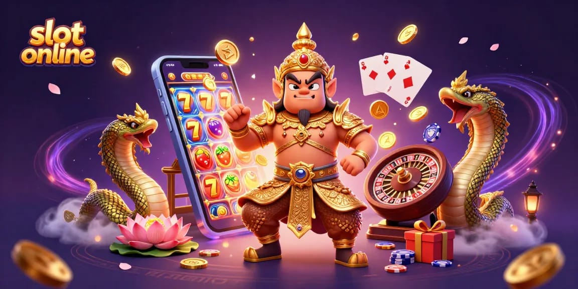 Experience thrilling gameplay with slot online as golden coins and plenty of excitement emerge!