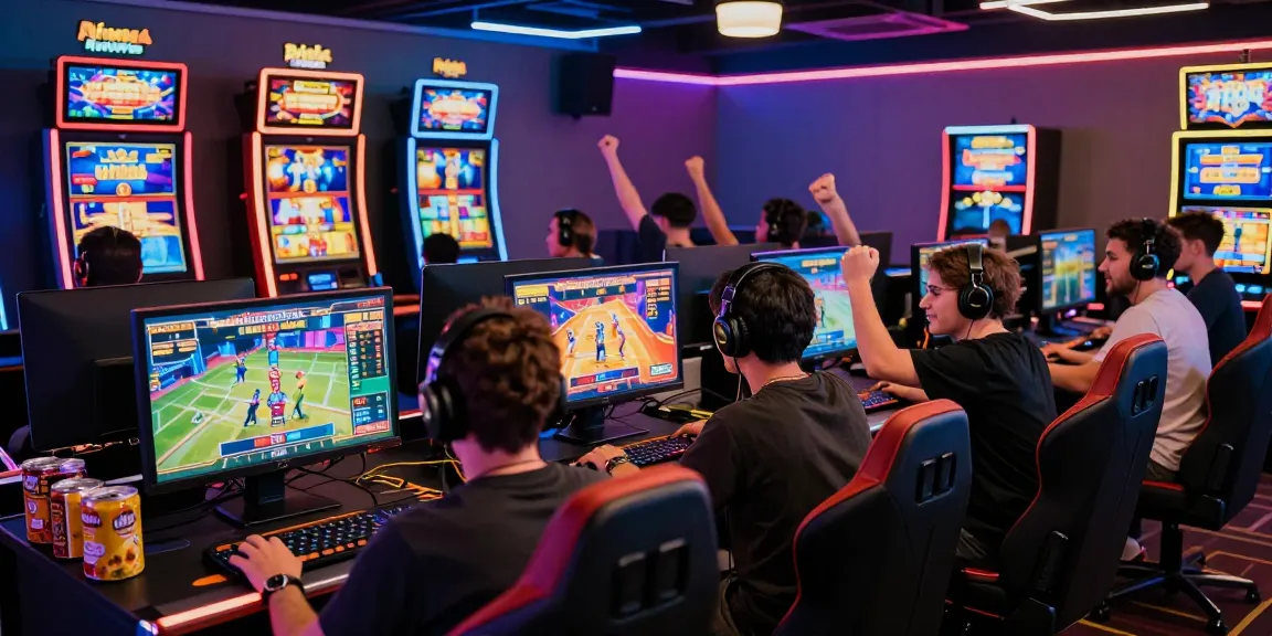 Players enjoying Garuda303 online games with vibrant visuals and excitement