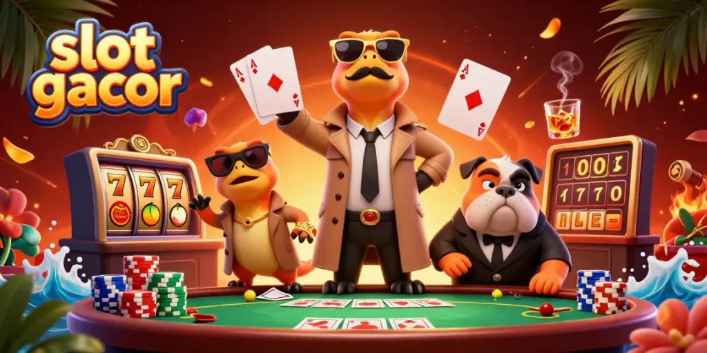 Rasakan kegembiraan bermain slot gacor dengan karakter kartun unik di kasino.
