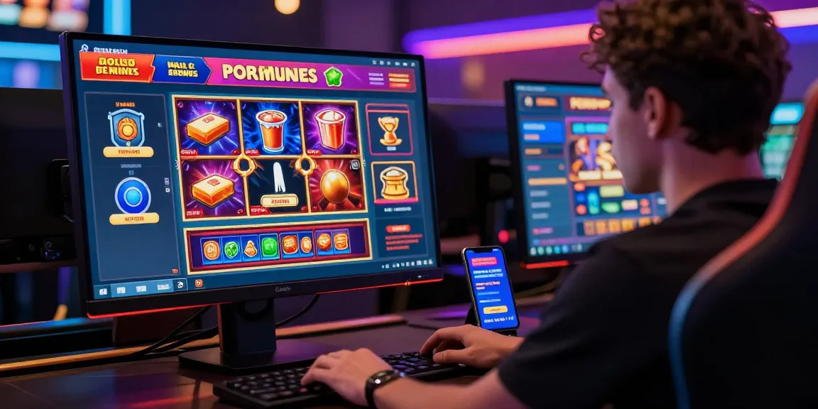 Engaging online gaming experience at https://haywin.eu.com/ showcasing vibrant graphics and a user immersed in digital casino action.