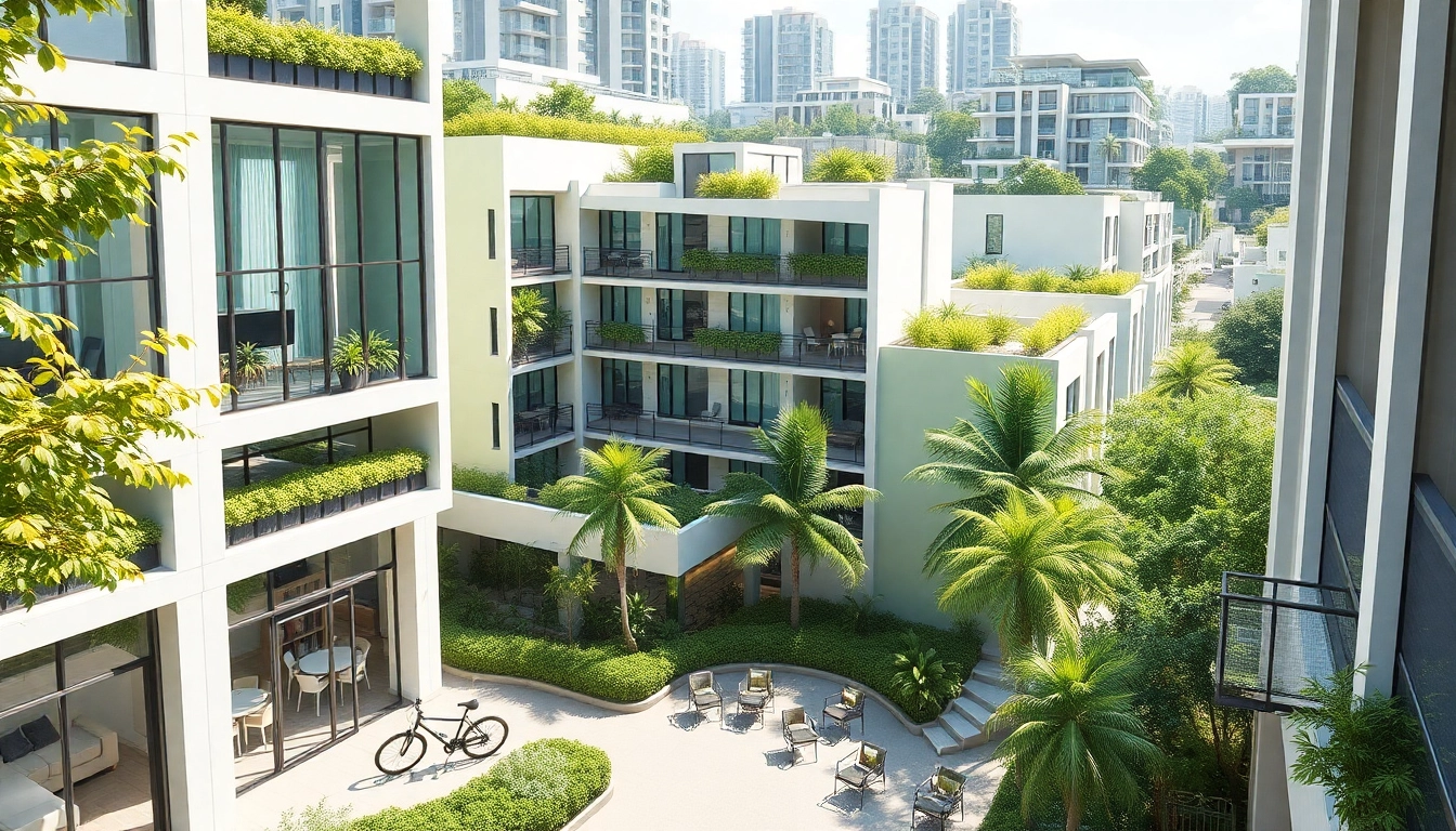 Showcasing tampines st 95 ec with a modern residential development and inviting green spaces.