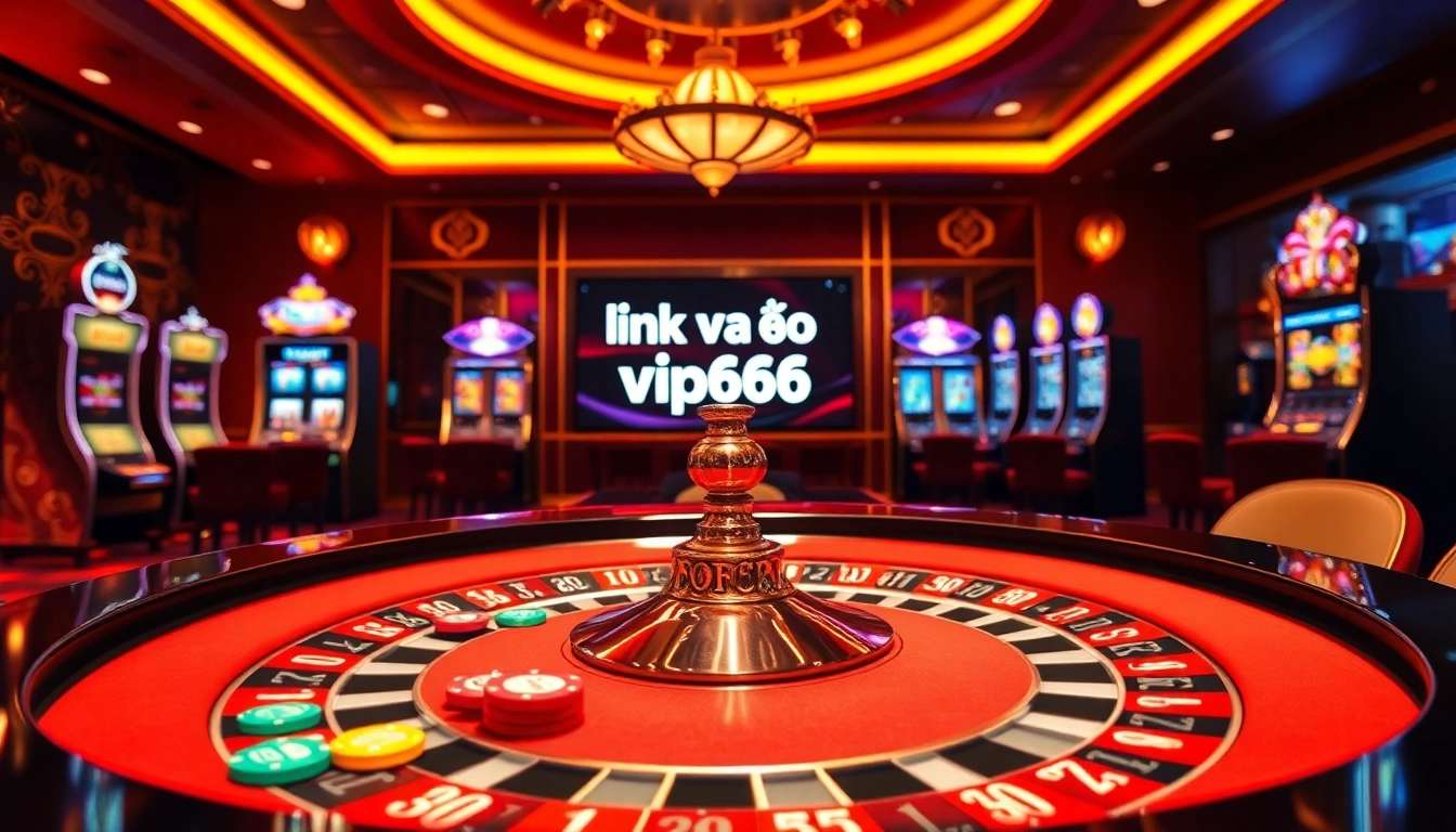 Experience exhilarating gameplay with the link vào vip66 at a luxurious casino.