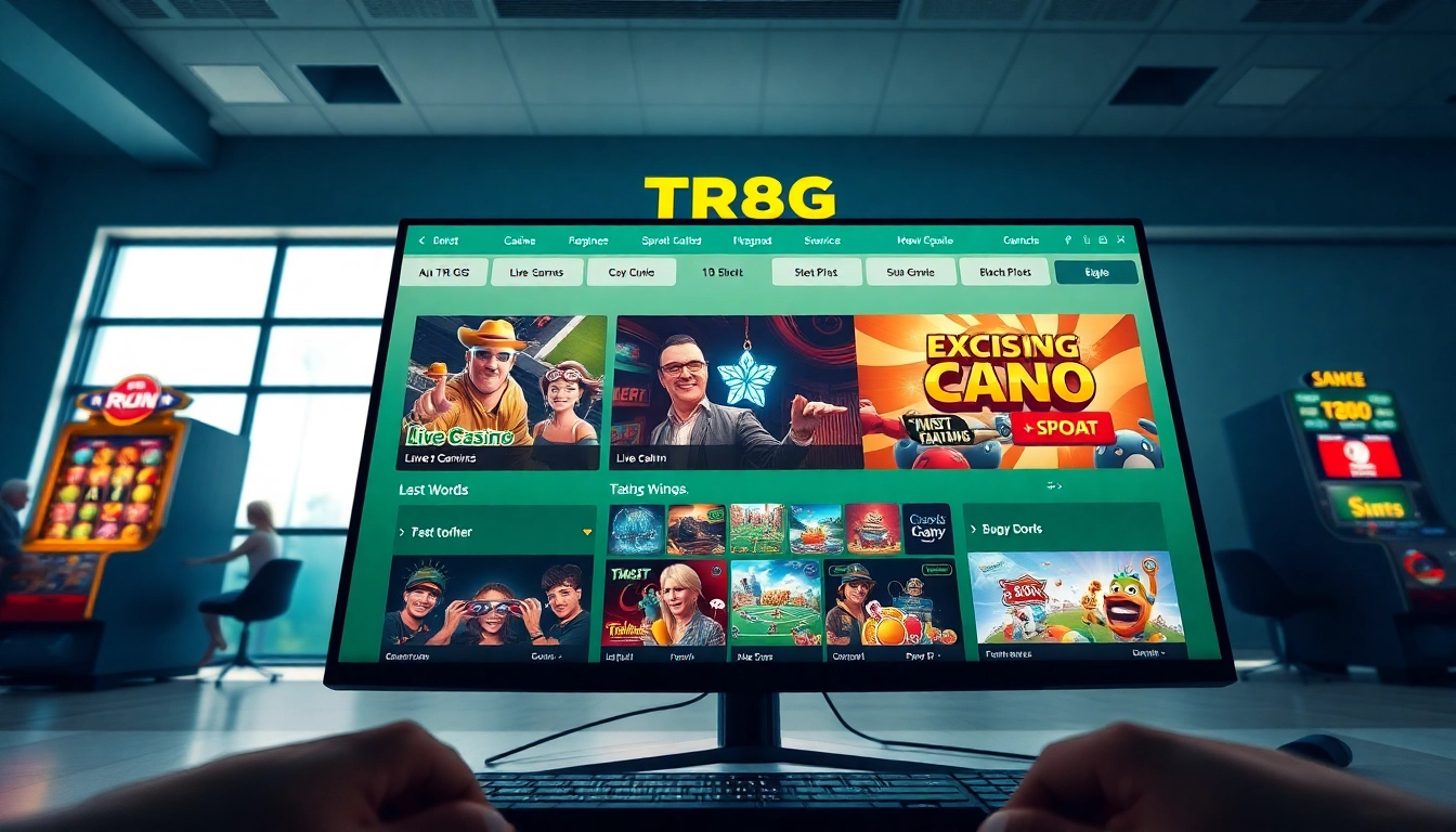 Experience the vibrant interface of TR88 GG, an engaging online gaming platform.