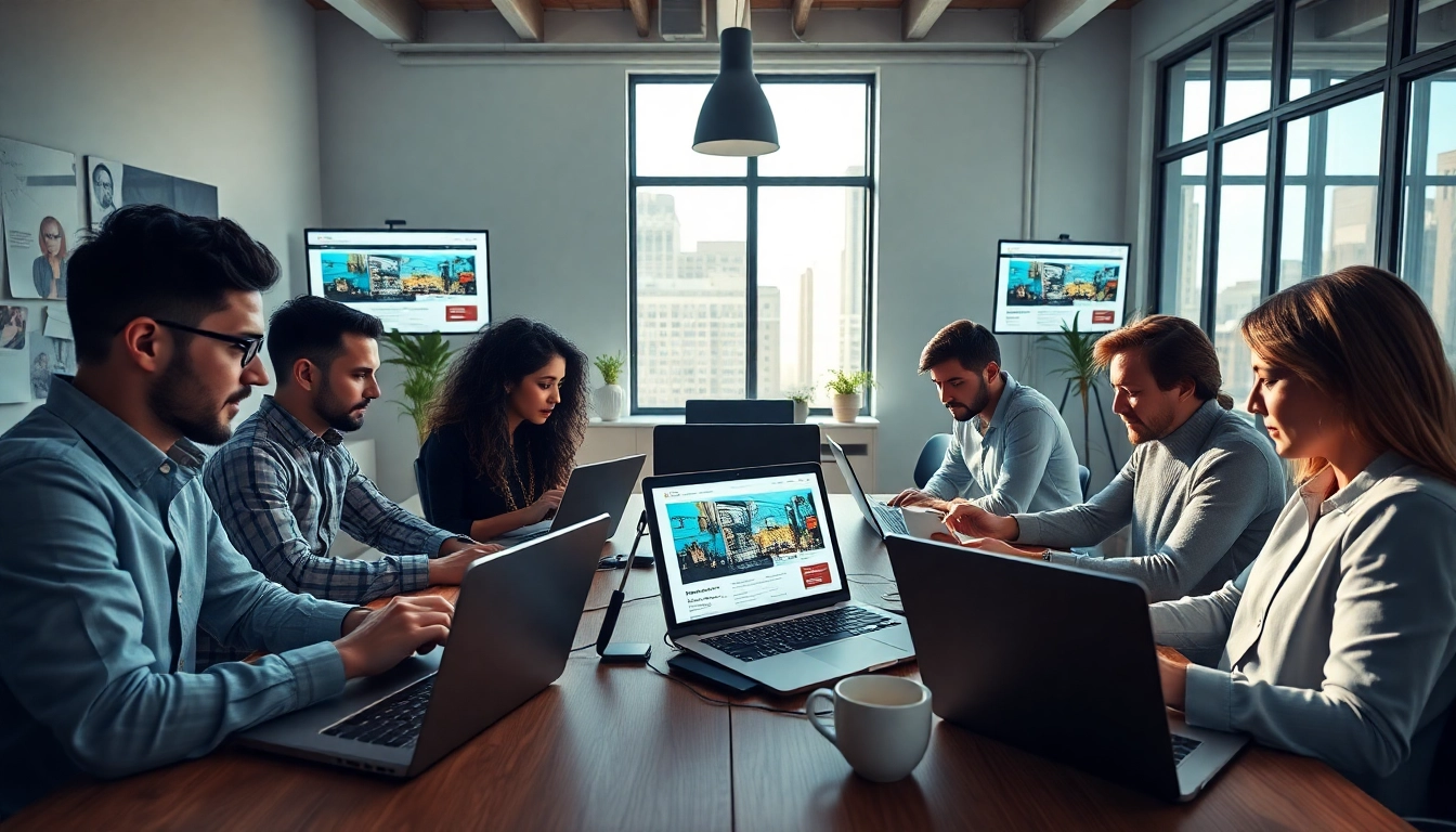 Ecommerce web development NYC team collaborating on innovative digital solutions