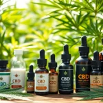 bluetenbande präsentiert hochwertige CBD-Produkte in einer natürlichen Umgebung.