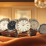 Showcasing super clone watches in a luxurious setting with a focus on craftsmanship and detail.