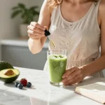 Marketing & Advertising: Aceite de CBD orgánico en estilo de vida saludable, rutina de bienestar natural