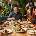 FLavors from ROKOK88 sharing delightful dishes at River City Restaurant surrounded by friends
